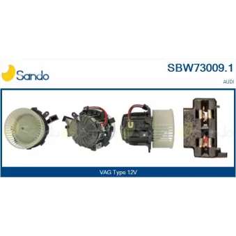 Pulseur d'air habitacle SANDO OEM 8T1820021
