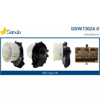 Pulseur d'air habitacle SANDO OEM 8D1820021B