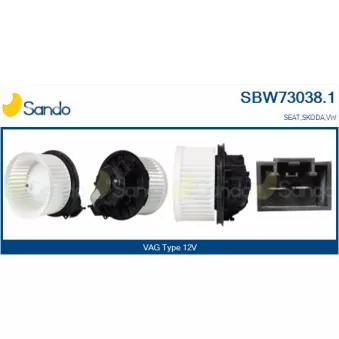 SANDO SBW73038.1 - Pulseur d'air habitacle