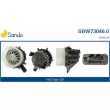 Pulseur d'air habitacle SANDO [SBW73046.0]