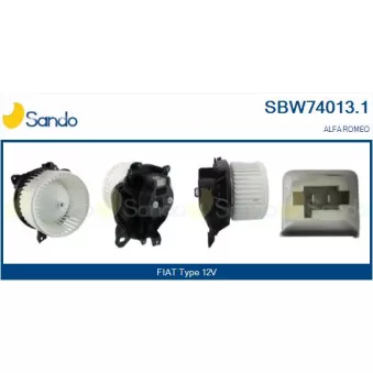Pulseur d'air habitacle SANDO OEM 77365054