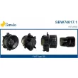 SANDO SBW74017.1 - Pulseur d'air habitacle