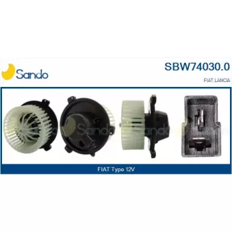 Pulseur d'air habitacle SANDO OEM 46722218