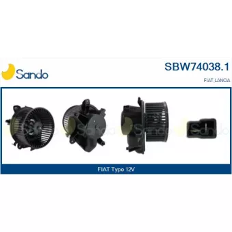 Pulseur d'air habitacle SANDO OEM 77362402