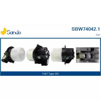 Pulseur d'air habitacle SANDO OEM 77366917