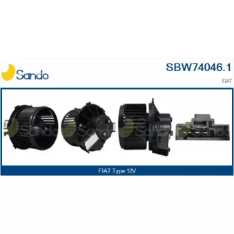 SANDO SBW74046.1 - Pulseur d'air habitacle