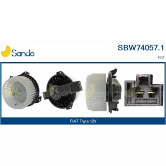 SANDO SBW74057.1 - Pulseur d'air habitacle