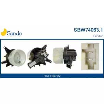 Pulseur d'air habitacle SANDO OEM 77367171