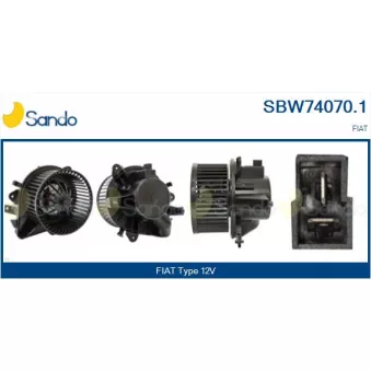 Pulseur d'air habitacle SANDO OEM 46770835