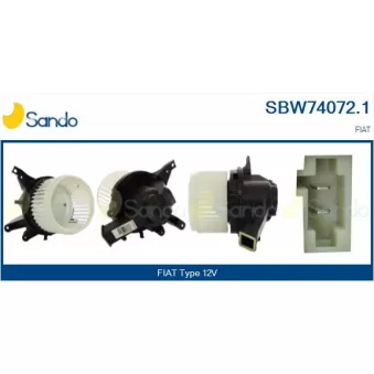 Pulseur d'air habitacle SANDO OEM 77366520