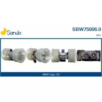 Pulseur d'air habitacle SANDO OEM 64111388175