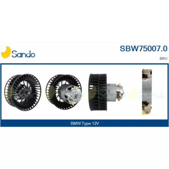 Pulseur d'air habitacle SANDO OEM 64118361913