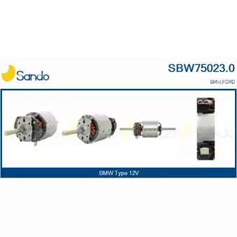 Pulseur d'air habitacle SANDO SBW75023.0