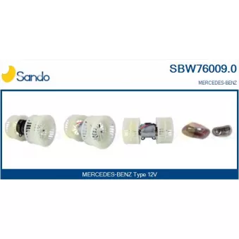 Pulseur d'air habitacle SANDO SBW76009.0