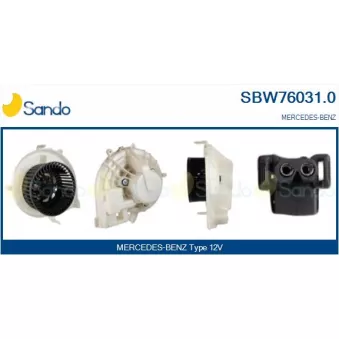 Pulseur d'air habitacle SANDO SBW76031.0