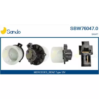 Pulseur d'air habitacle SANDO SBW76047.0