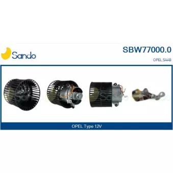 Pulseur d'air habitacle SANDO SBW77000.0