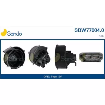 Pulseur d'air habitacle SANDO OEM 1845063