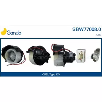 Pulseur d'air habitacle SANDO OEM 1845059