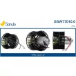 Pulseur d'air habitacle SANDO [SBW77010.0]