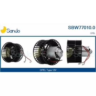 SANDO SBW77010.0 - Pulseur d'air habitacle