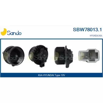 Pulseur d'air habitacle SANDO OEM 971112V000