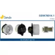 SANDO SBW78014.1 - Pulseur d'air habitacle