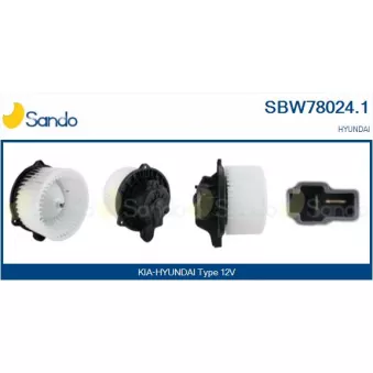 Pulseur d'air habitacle SANDO OEM 971132B005
