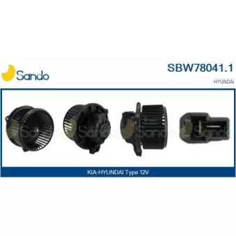 Pulseur d'air habitacle SANDO SBW78041.1