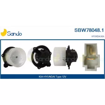 Pulseur d'air habitacle SANDO OEM 971132L000