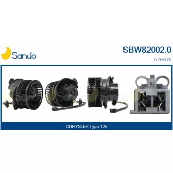 Pulseur d'air habitacle SANDO SBW82002.0