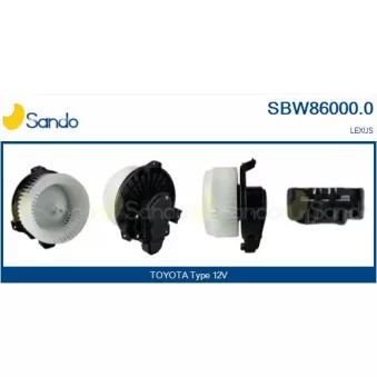 Pulseur d'air habitacle SANDO SBW86000.0