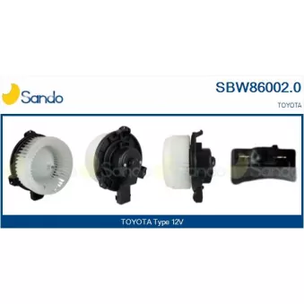 Pulseur d'air habitacle SANDO SBW86002.0
