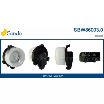 SANDO SBW86003.0 - Pulseur d'air habitacle