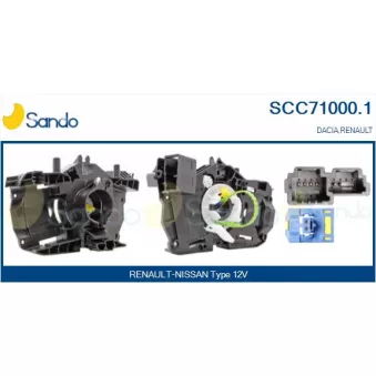 Ressort tournant, Airbag SANDO SCC71000.1