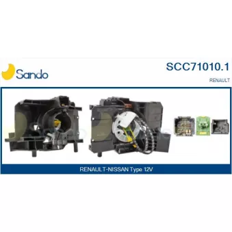 Ressort tournant, Airbag SANDO OEM 7701063406 Ressort tournant, Airbag SANDO OEM 7701063406