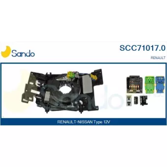Ressort tournant, Airbag SANDO OEM 8200127727