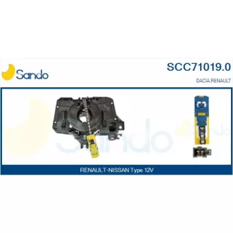 Ressort tournant, Airbag SANDO OEM 6001551352