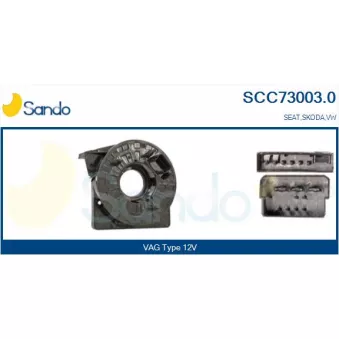 Ressort tournant, Airbag SANDO OEM 6Q0959653B