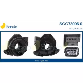 Ressort tournant, Airbag SANDO SCC73006.0