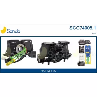 Ressort tournant, Airbag SANDO OEM 6000620632