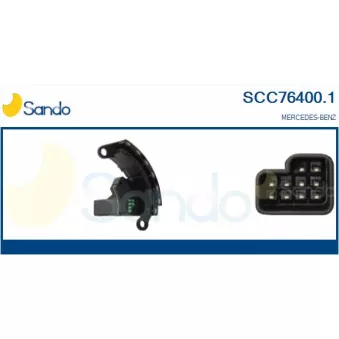 Unité de commande, commutateur de colonne de direction SANDO OEM 0025428018
