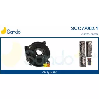 Ressort tournant, Airbag SANDO SCC77002.1