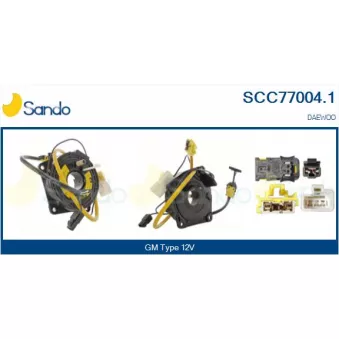 Ressort tournant, Airbag SANDO SCC77004.1