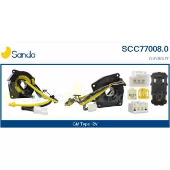 Ressort tournant, Airbag SANDO SCC77008.0