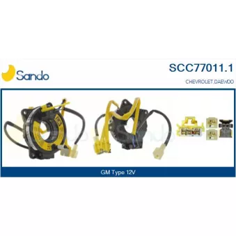 Ressort tournant, Airbag SANDO SCC77011.1