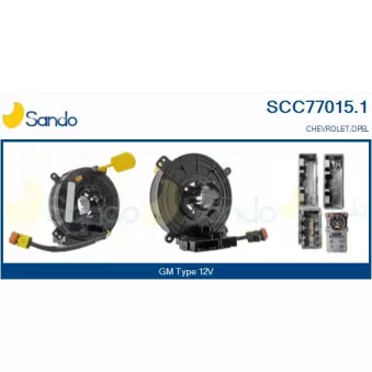 Ressort tournant, Airbag SANDO OEM 199402