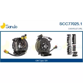 Ressort tournant, Airbag SANDO SCC77025.1