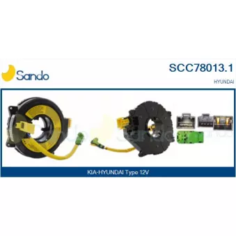 Ressort tournant, Airbag SANDO OEM 934902D000 Ressort tournant, Airbag SANDO OEM 934902D000