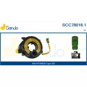 Ressort tournant, Airbag SANDO SCC78018.1